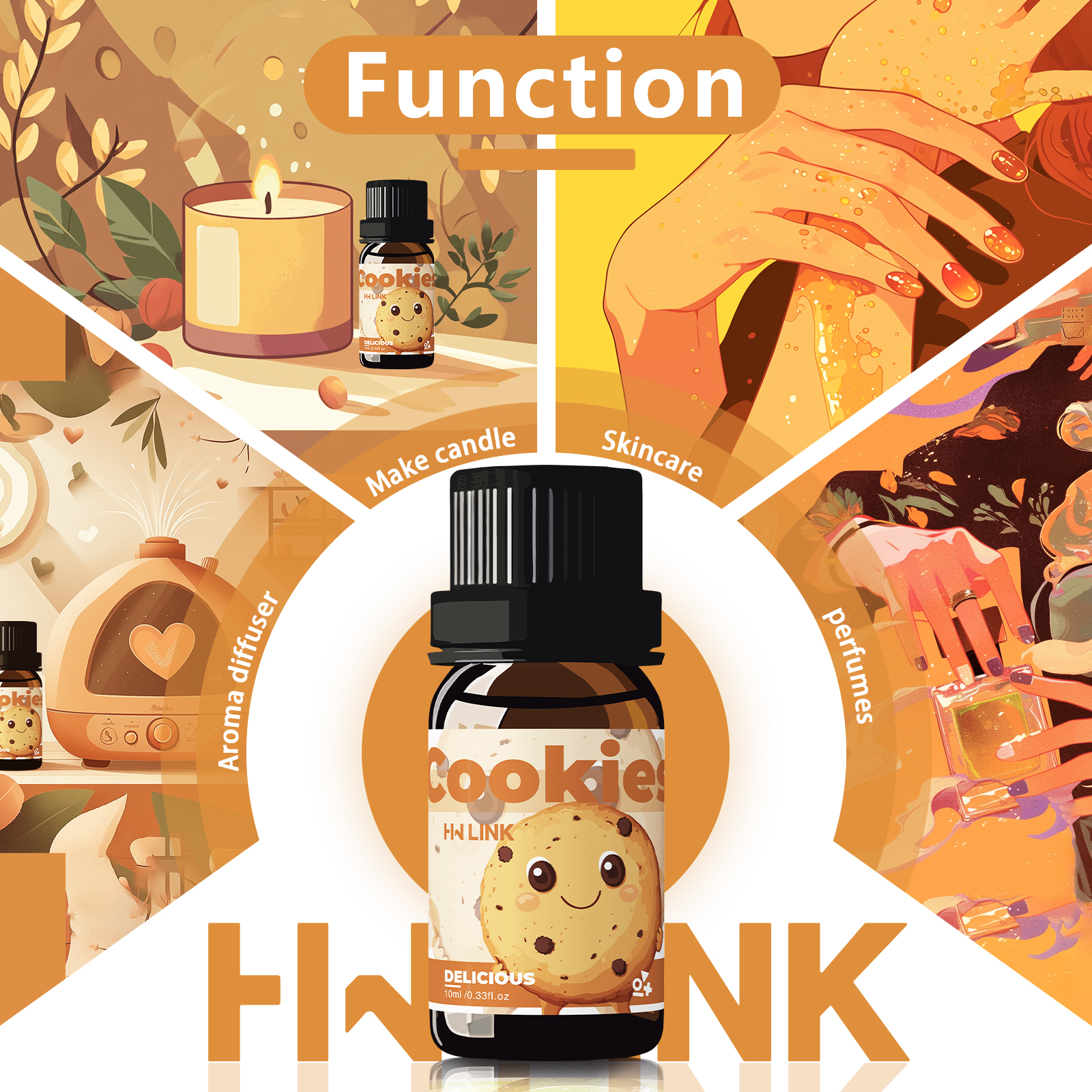 10ml Cookies Essential Oils Pe - Candle Making Oils review and price