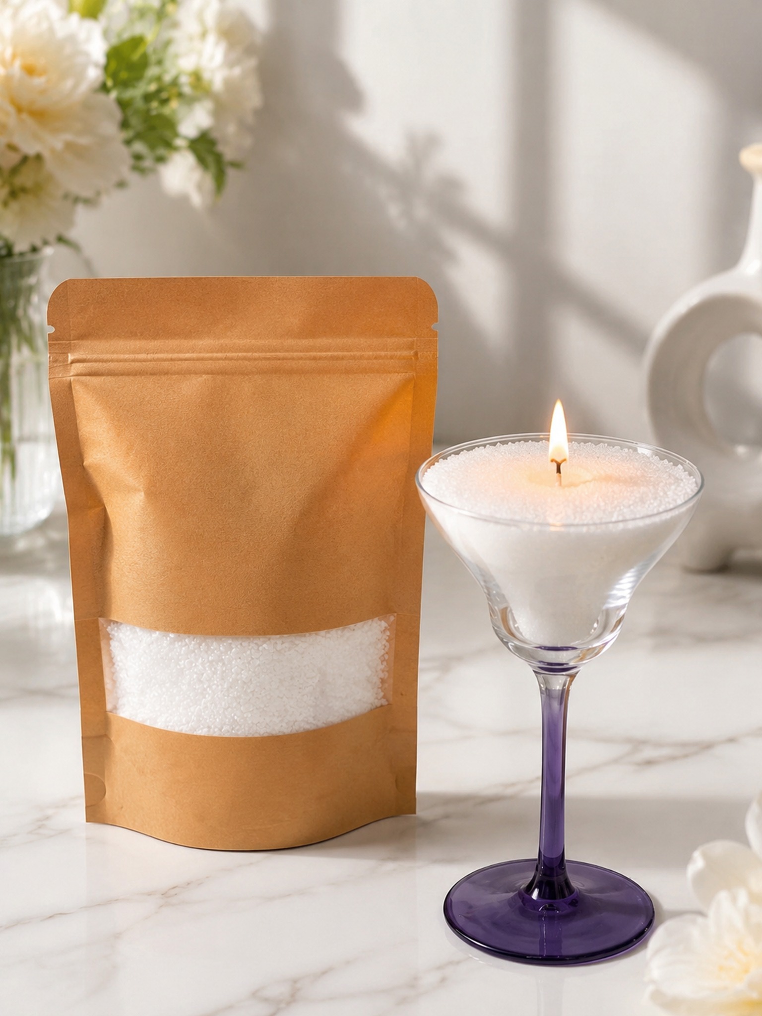 1000g pearl wax DIY is the raw - Candle Making Place review and price