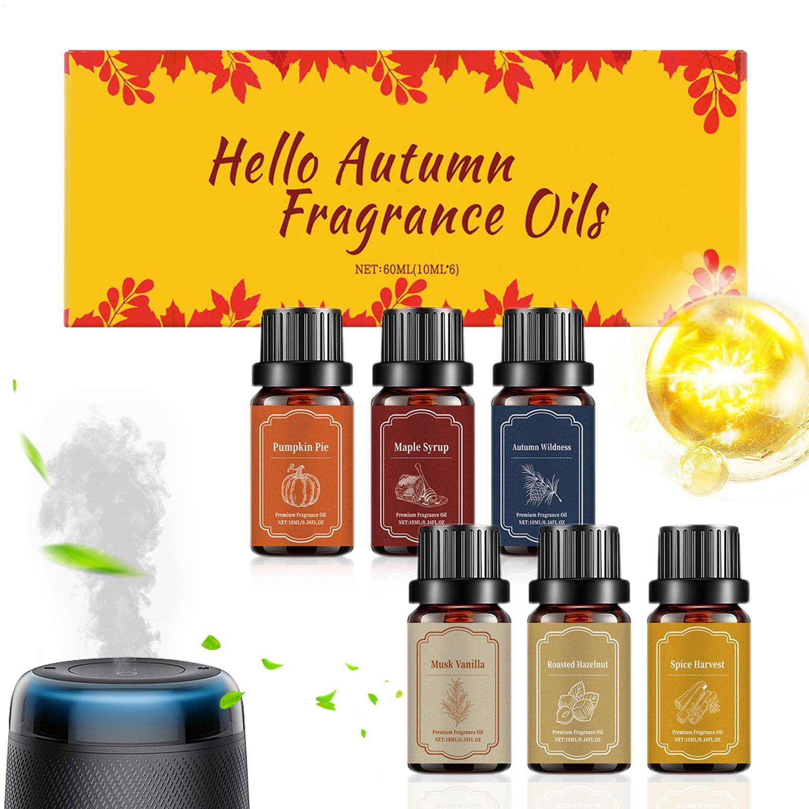 6pcs Fall Scented Diffuser Oil - Candle Making Oils review and price