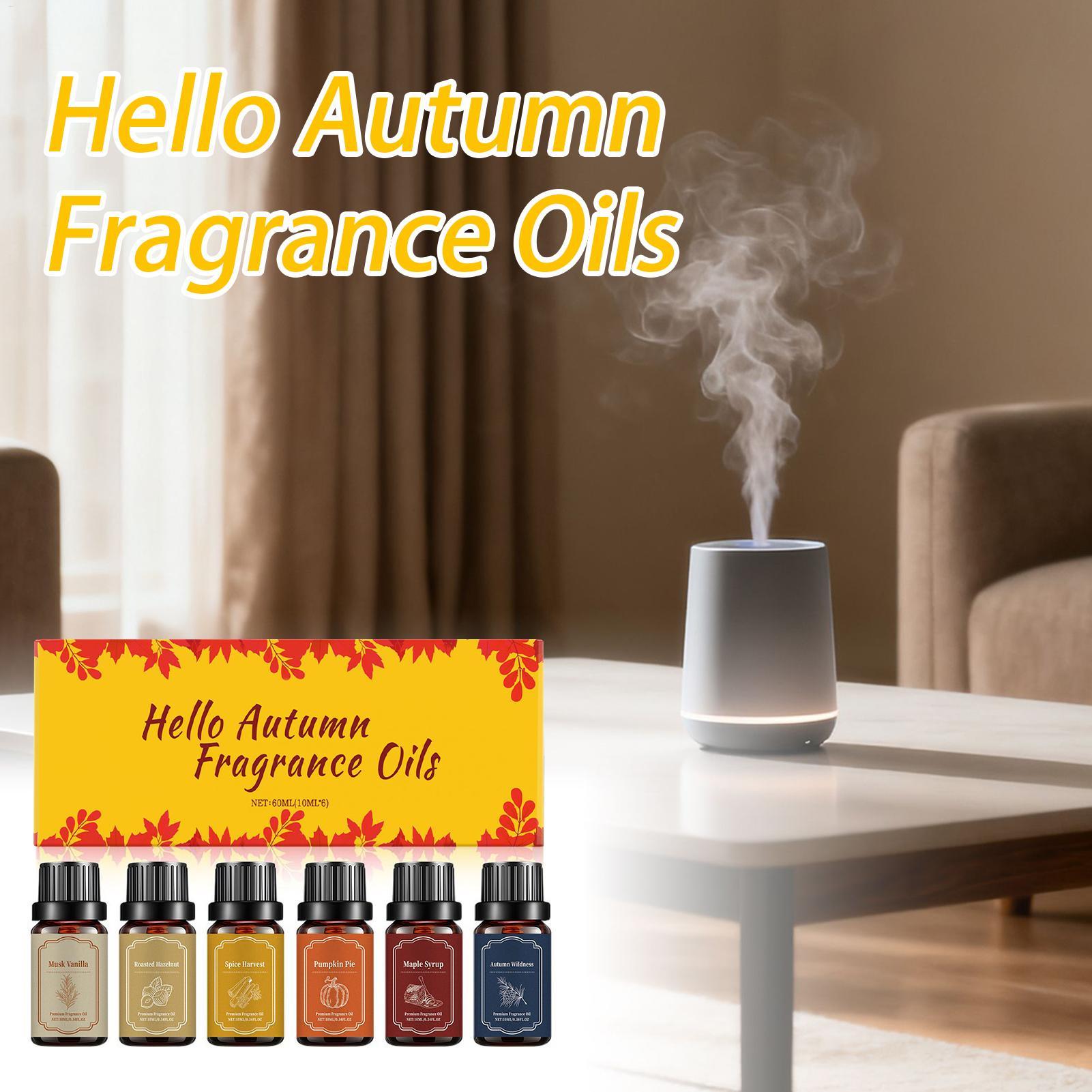 6pcs Fall Scented Diffuser Oil - Candle Making Oils review and price