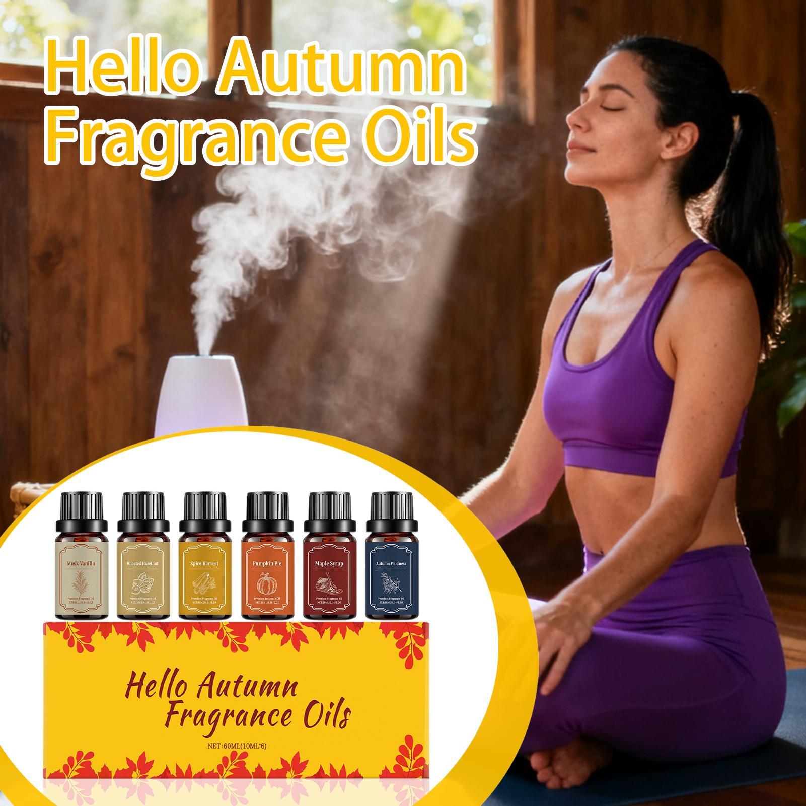 6pcs Fall Scented Diffuser Oil - Candle Making Oils review and price