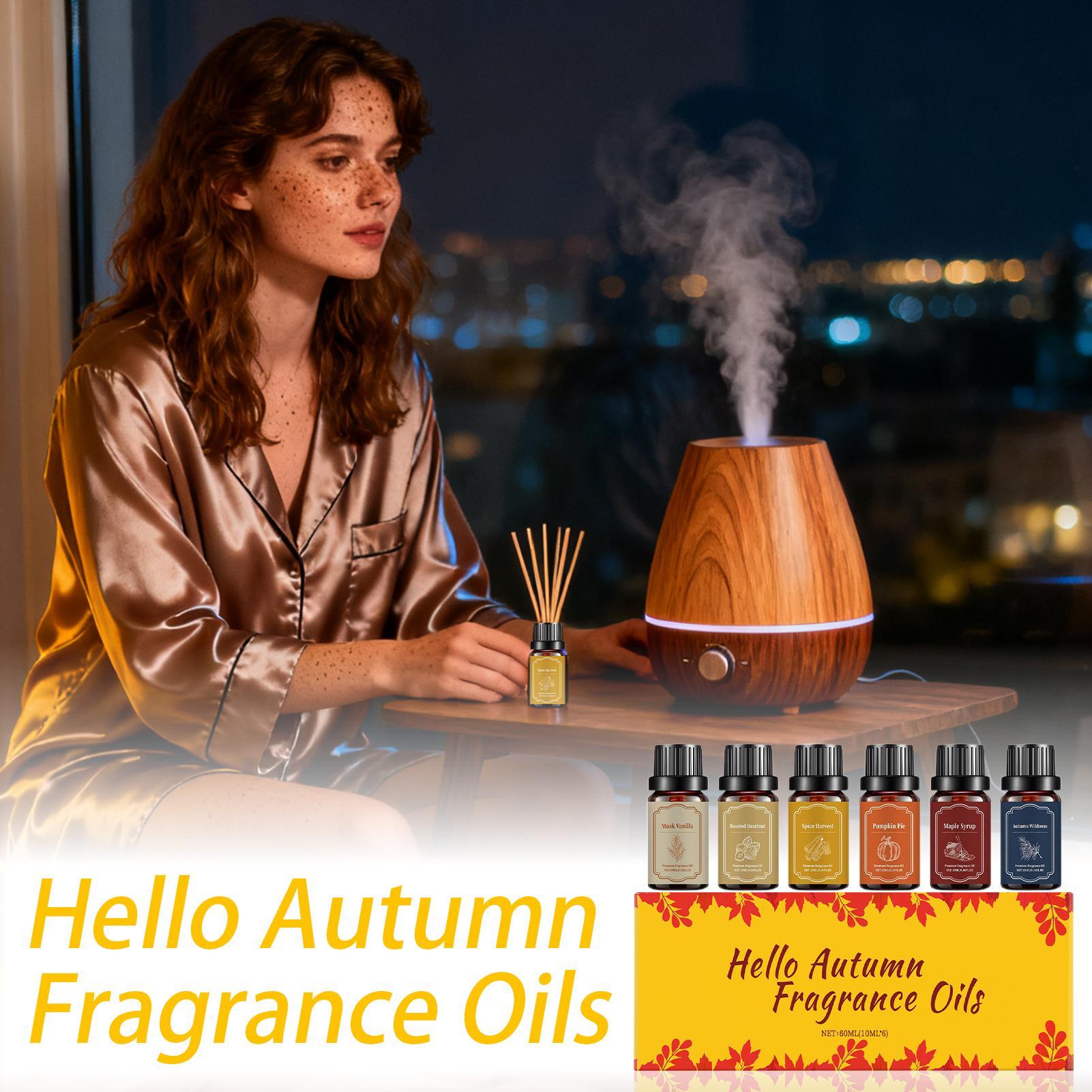 6pcs Fall Scented Diffuser Oil - Candle Making Oils review and price