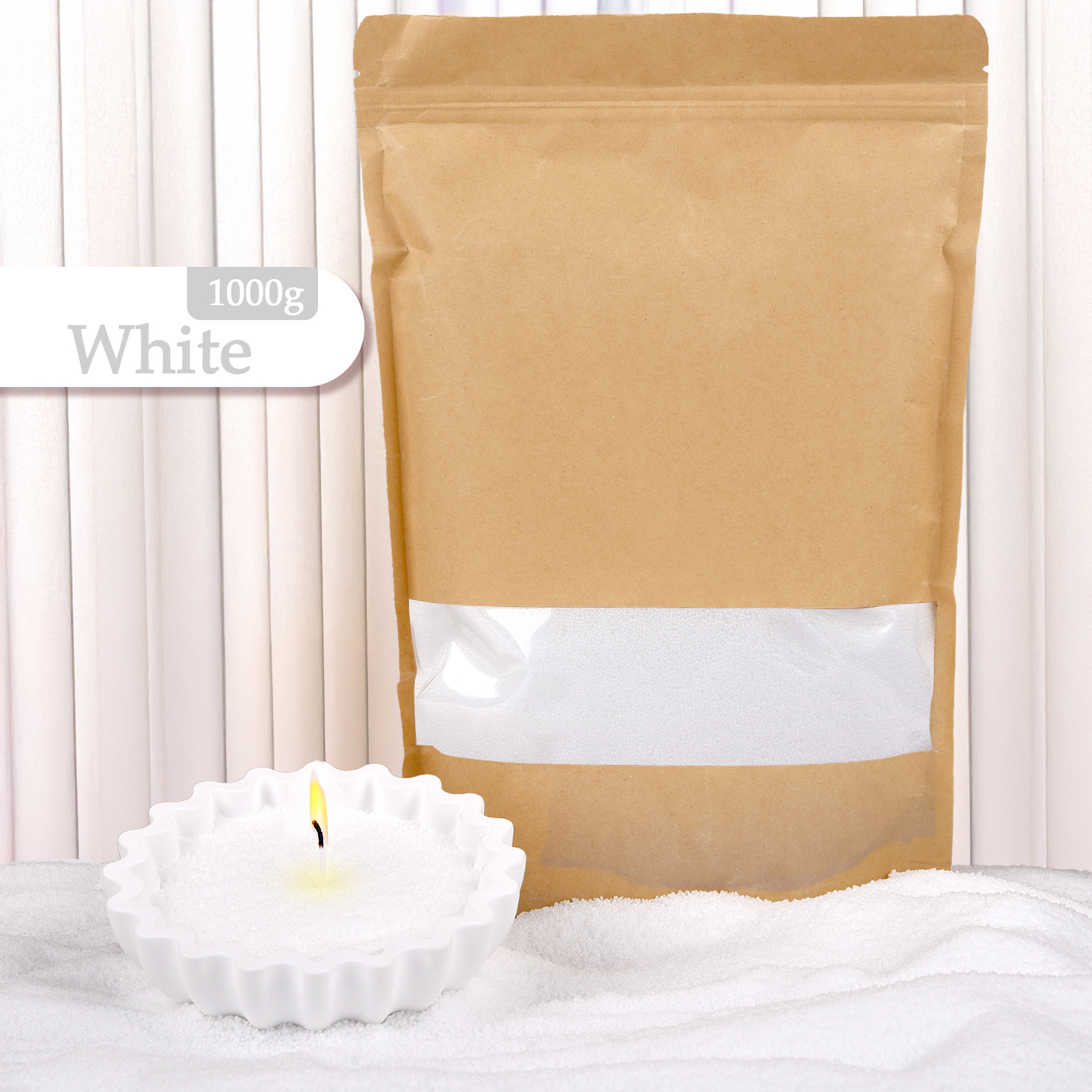 500g-1kg Sand Wax Ice Flower W - Candle Making Material Wholesale review and price