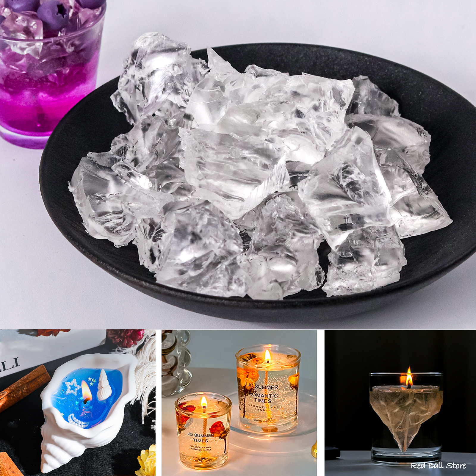 100G Jelly Wax Wholesale Color - Candle Making Material Wholesale review and price