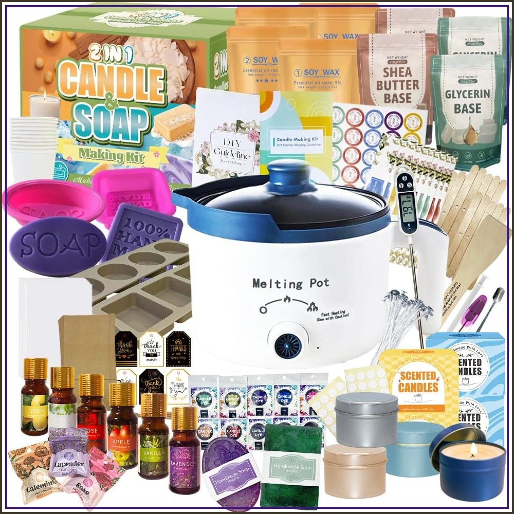 2-in-1 Candle & Soap Making Ki - Candle Making Oils review and price