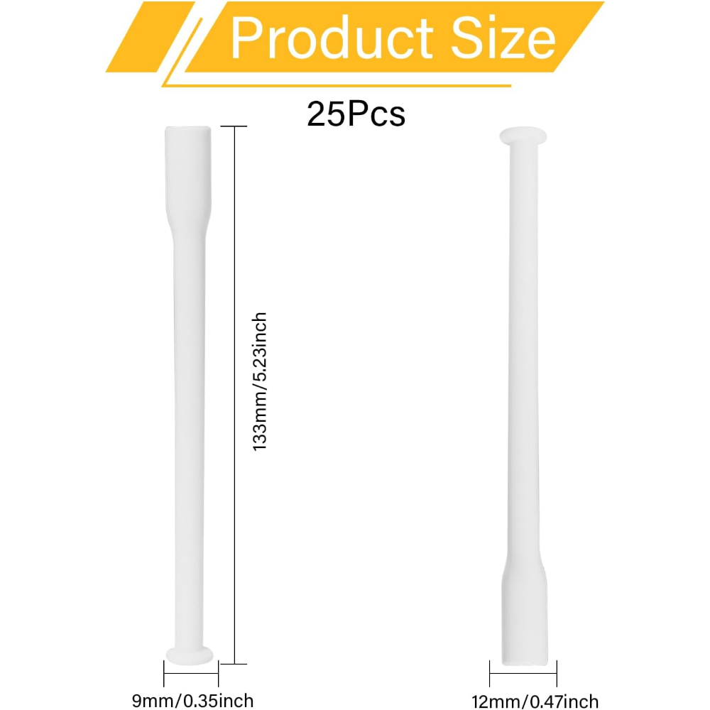 24Pcs Candle Wick Placing Tube - Candle Making Place review and price